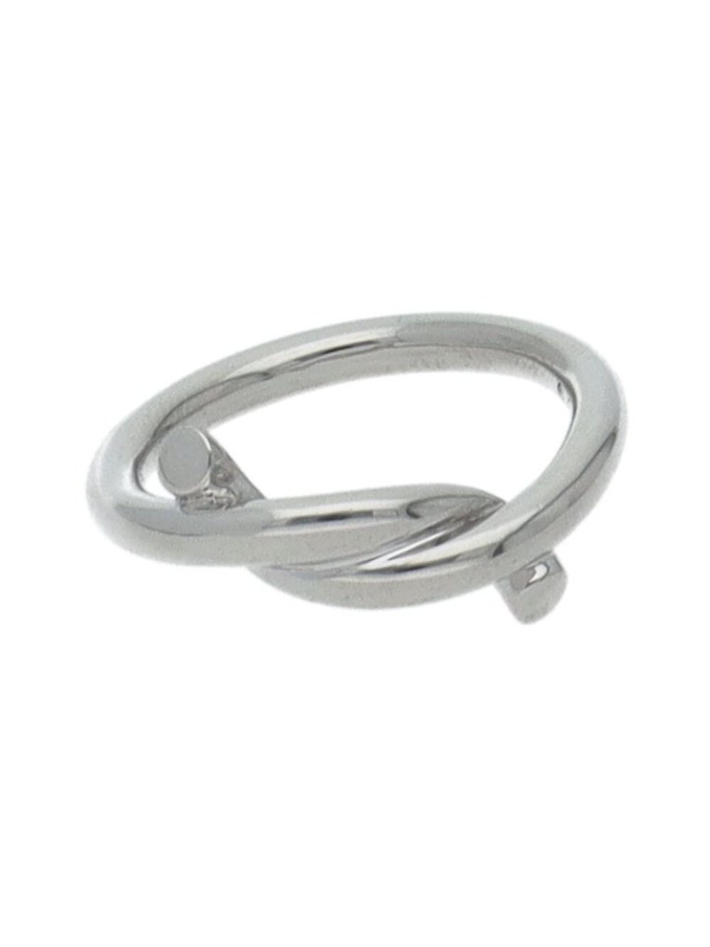 Cartier Entrelace Twist Ring 18k White Gold - Picture 2 of 7